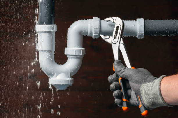 Professional Plumbing technician working in West Hills, NY